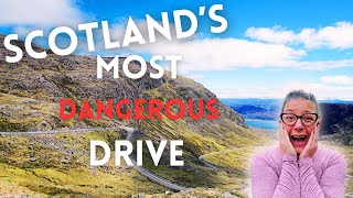 Scotland's Most Dangerous Drive: Crossing Beautiful Applecross Pass! 'Bealach na Ba'
