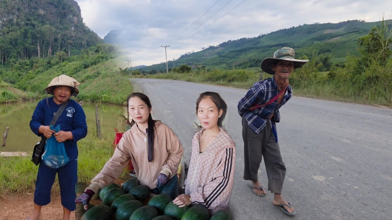 #เที่ยวลาว เมืองคูนคำ ตลาดแลง #อาหารพื้นบ้าน #อาหารตามฤดูกาล #วิถีชาวบ้าน #สปปลาว #สาวลาว 