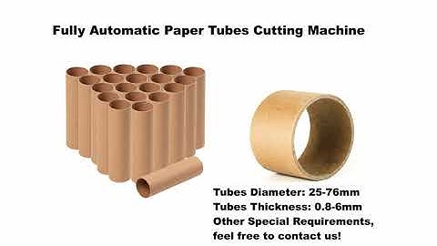 Automatic Cardboard Kraft Paper Core Cutting Machine Paper Core Cutter Paper Tube Cutting Machine
