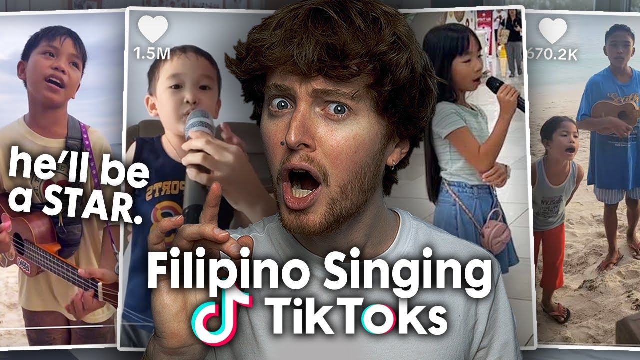 БЕЗУМНЫЙ СКРЫТЫЙ ТАЛАНТ! (Молодые филиппинские певцы, ставшие вирусными в TikTok | Реакция на вок...