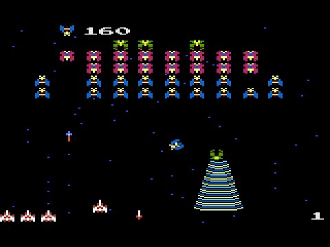 🎮🕹️👉Galaga (1981) - Gameplay Arcade