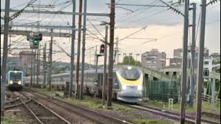 Saint-Denis : Eurostar E300 N°9044 (3211-3212) Quasi Raté ☹️