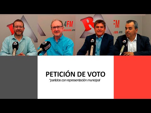 #EleccionesAspe: Petición de voto de los partidos políticos con representación municipal