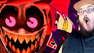 HAZBIN HOTEL "Stayed Gone" ANIMATION & INSANE (Metal Version) | Hazbin Hotel Alastor REACTION!!!