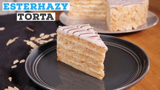 Hungarian Esterházy Torta Recipe | Just Cook!