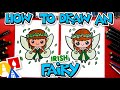 How To Draw An Irish Fairy For St. Patrick