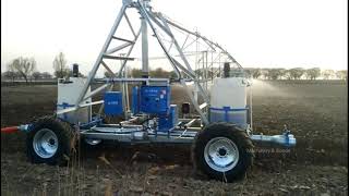 Agriculture Towable Center Pivot Irrigation System For Russia