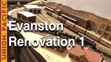 Evanston Renovation 1 on My Model Railroad