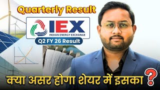 Indian Energy Exchange Share Quarterly Result Analysis? IEX Q2 Fy 26 Result? #q2fy26 #iex #iexshare
