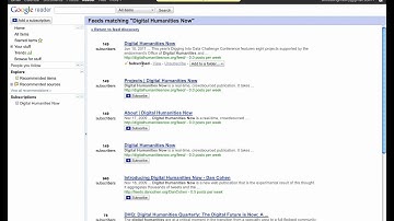Google Reader Tutorial