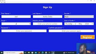 Toga UI in Python Mastery course screenshot 4