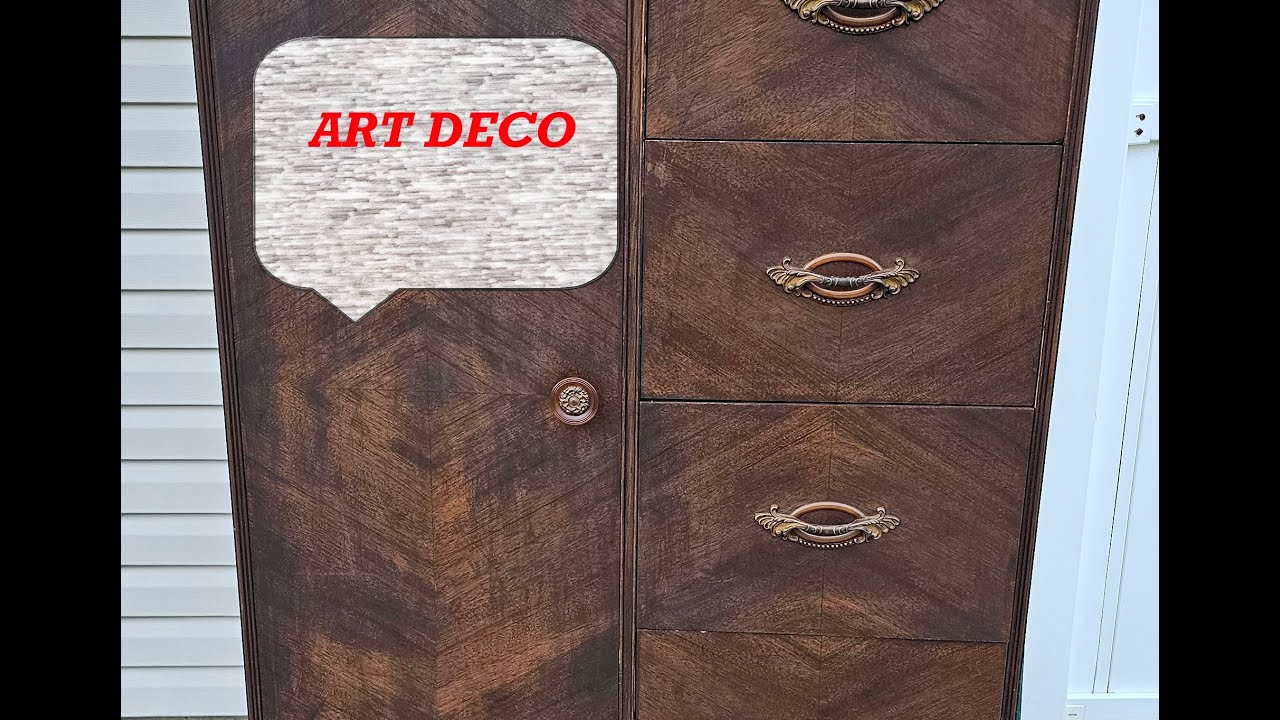 Art Deco Chifferobe Glow up