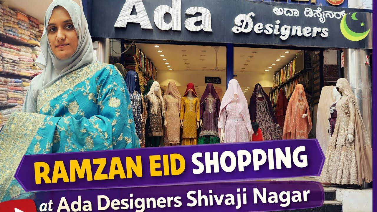 Shivaji nagar ramzan shopping 🛍️ in Ada designers #shopping #dress #shivajinagar
