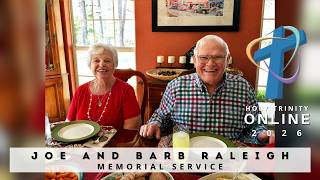 2026-05-27 - Memorial Service for Joe and Barb Raleigh
