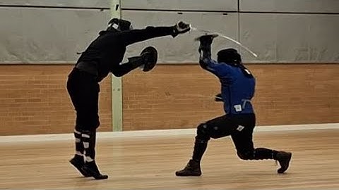 Shamshir & Separ vs Sword & Buckler - HEMA Sparring