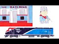 "The Railroad Game: Episode 6" Featuring Amtrak California Zephyr and Union Pacific JR Davis Yard