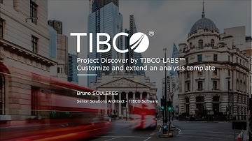 PROJECT DISCOVER by TIBCO LABS | Part 1 | Oct 2021