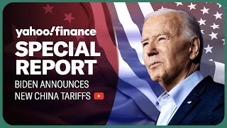LIVE: Biden announces new China tariffs