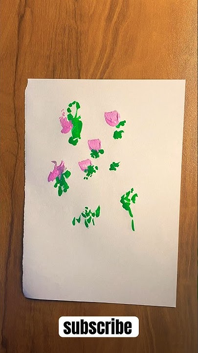 How To Paint Small Flower youtubeshorts painting drawing how-to-paint-small-flower-youtubeshorts-painting-drawing