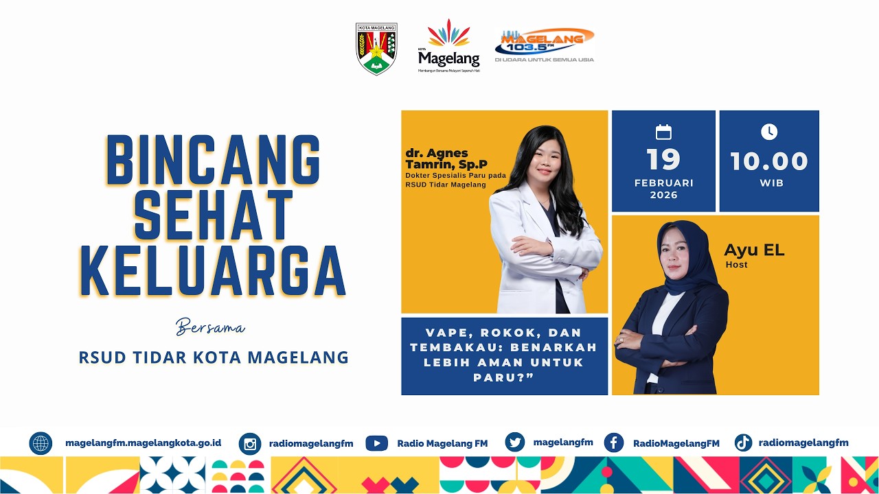 BINCANG SEHAT KELUARGA -Vape, Rokok, dan Tembakau: Benarkah Lebih Aman untuk Paru?”