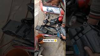 So Many Bike Parts 😳 | Guess What’s Next? #bikerepair  #Motorcycle #BikeParts #waitforlast #bike