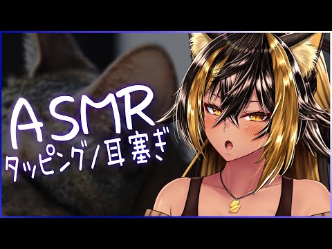 ⚡ASMR / KU100 / タッピングto耳塞ぎ - Tap / EarCup? -【猫小夜くろえ/Vtuber】