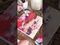 Markmaking 10x10 inch acrylic painting  lori mirabelli abstractart markmaking arttips shorts