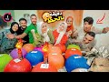 تحدي بولات الاكل بالحظ في دقيقة الاولي طلعلها كوارع والتانية ربنا يتولاها 