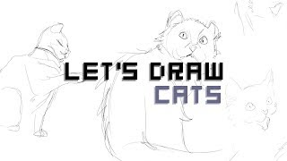 ✏ LET&#39;S DRAW | (ugly) Cats???