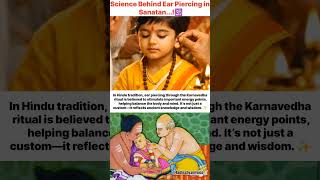 Why Do Hindus Pierce Their Ears? Ancient Science Behind the Karnavedha Ritual 🤯