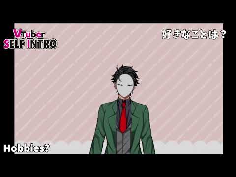 【Self-introduction】Vtuber Q&A self intro English w/Facade