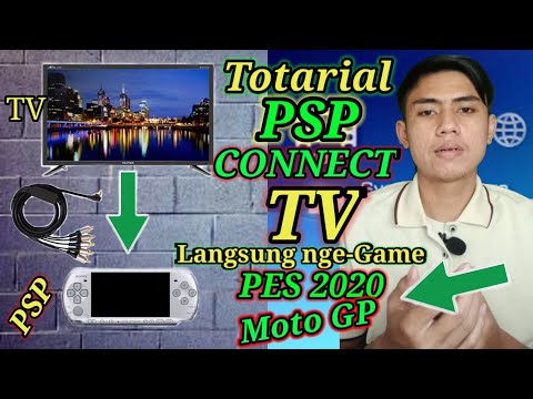 Video: Cara Bermain Psp Di TV