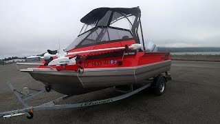 Rough Water Crabbing With Our Brand New Stabicraft 1550 Fisher Offshore