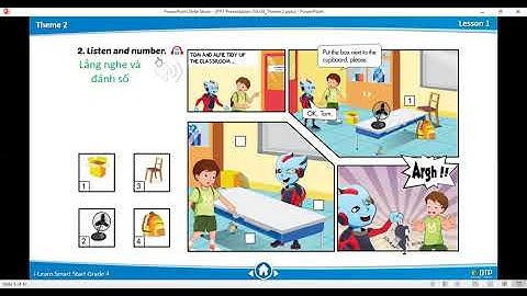 TIẾNG ANH LỚP 4 || THEME 2. SCHOOL (Lesson 1)|| i-Learn Smart Start Grade 4