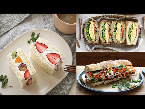 5 Sandwiches for Picnic [Wife&rsquo;s Cuisine]