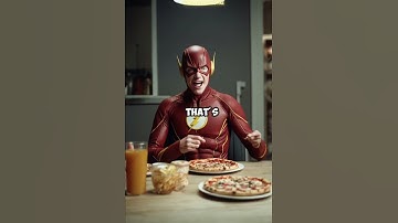 Deadpool Vs The Flash _ New Rules/ Pizza Challenge/ Ai Edition/ #ai #aiart #aishorts