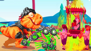 Dino Bash #131 G4K Android Gameplay Walkthrough