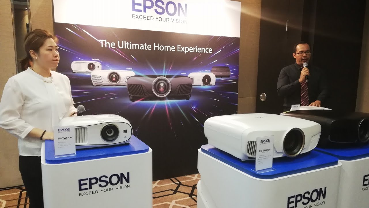 Experiences The Epson 4K PRO-UHD Home Cinema Projectors Launch 12/3 ...