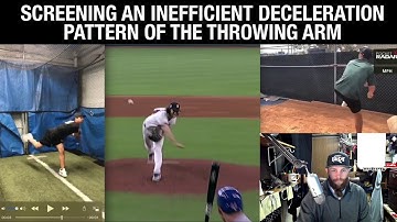Pitching Mechanics Screen - Arm Deceleration Breakdown w/ Cole Comp