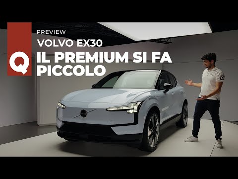 Volvo EX30: la più piccola delle Suv Volvo, solo elettrica. L'abbiamo vista in anteprima 🔥