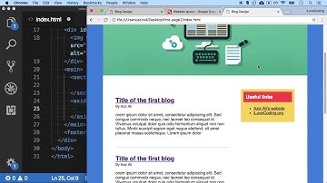 Lesson 54 - Project Blog Design (Part 2/7)