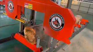 RIMA RS31EI Auto Portable Sawmill | Automatic CNC Wood Cutting Solution