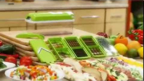 Bộ cắt gọt rau củ quả Nicer Dicer Plus sieumuanhanh.com HCM -250K Loại I