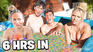 Last To Leave Orbeez Hot Tub Wins $10,000 Challenge