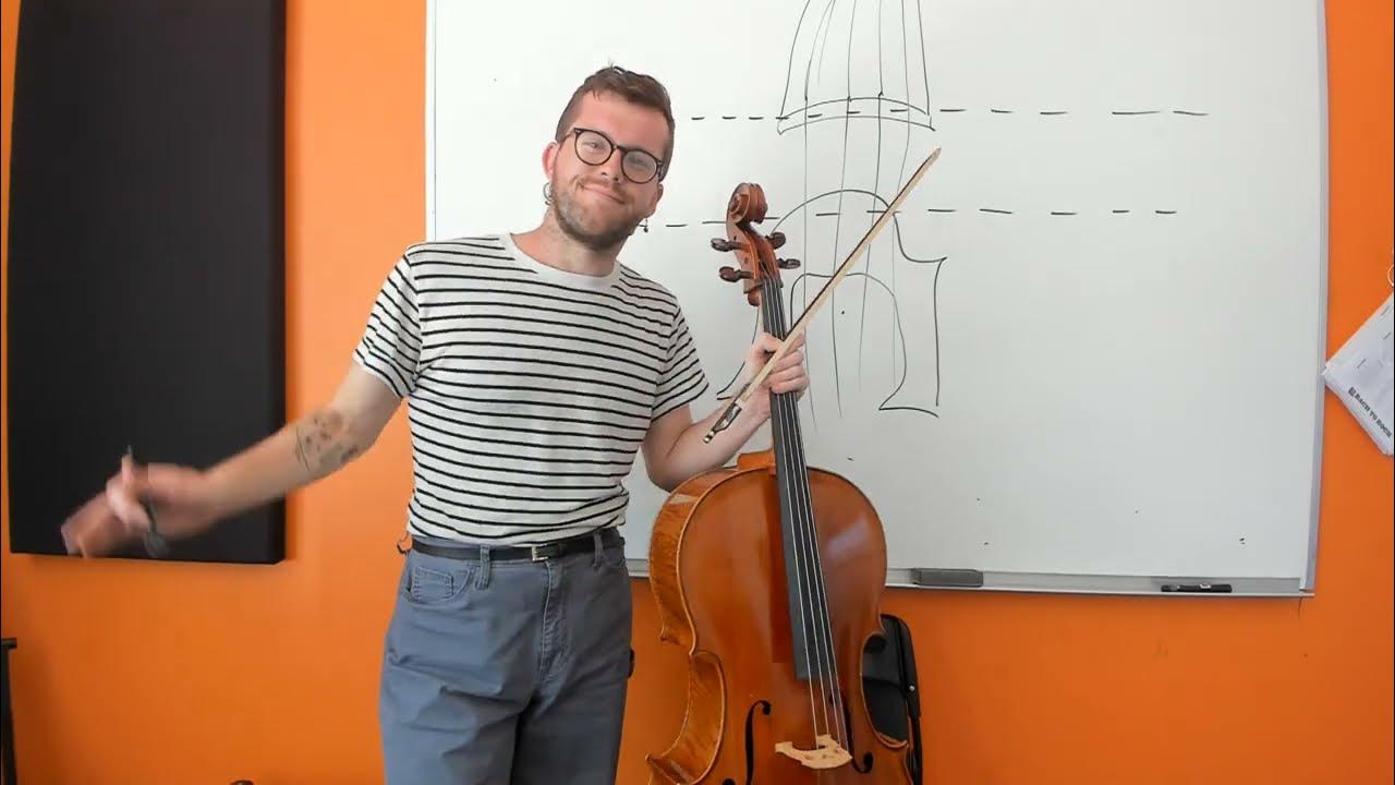 Cello Bowing Lesson with diagram YouTube