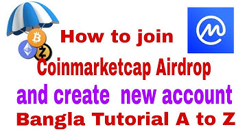 How to join Coinmarketcap  Airdrop,কিভাবে Coinmarketcap Airdrop জয়েন করবেন A to Z #AJTalhaOfficial