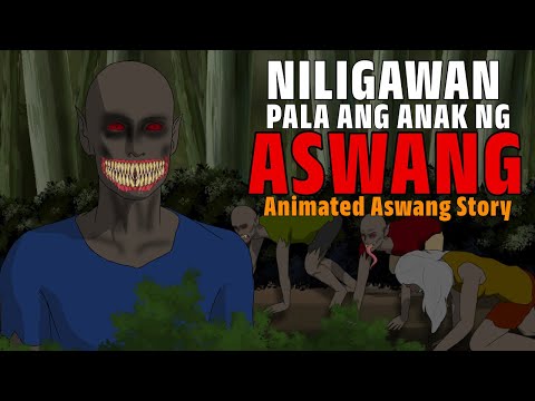 NILIGAWAN PALA ANG ANAK NG ASWANG| Horror story Animated| Pinoy Animation