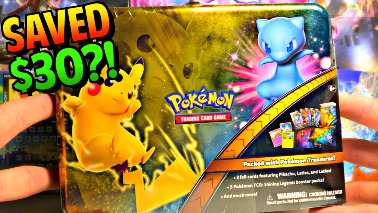 CHEAPEST POKEMON CARDS EVER!! | Opening a Pokemon Shining Legends Collectors Chest