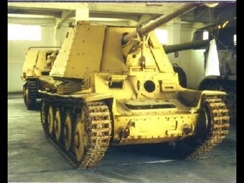 MOC World War II German Marder III Tank Destroyer Model Building
