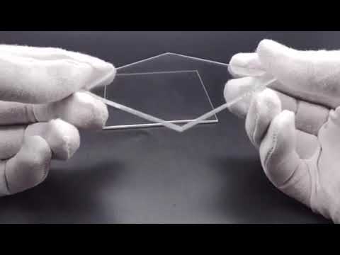 2mm 3mm 4mm 5mm thickness 86*86mm size without print tempered low  ultra clear switch glass with